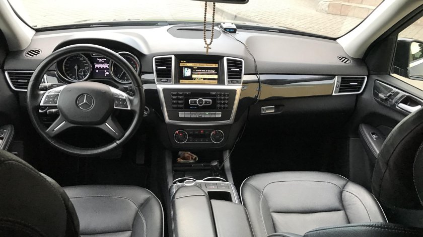 Мерседес мл 350 салон