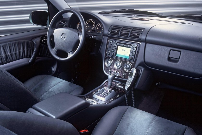 Mercedes-Benz w163 салон