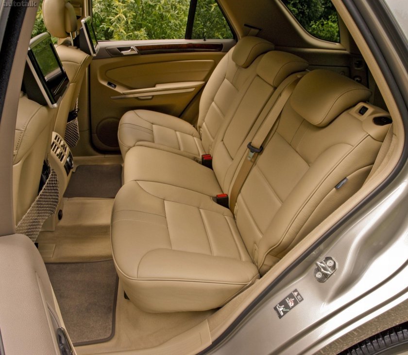 Mercedes ml w164 салон