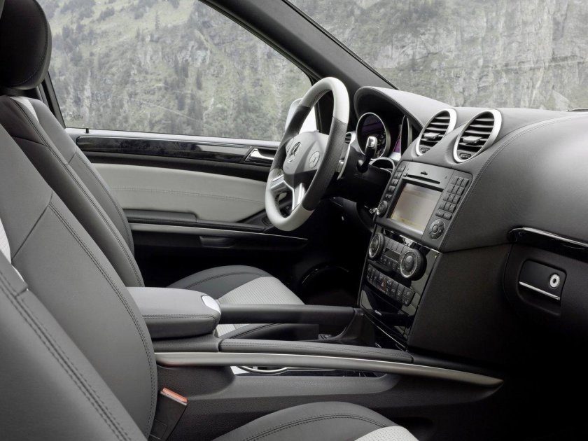 Мерседес мл 164 салон