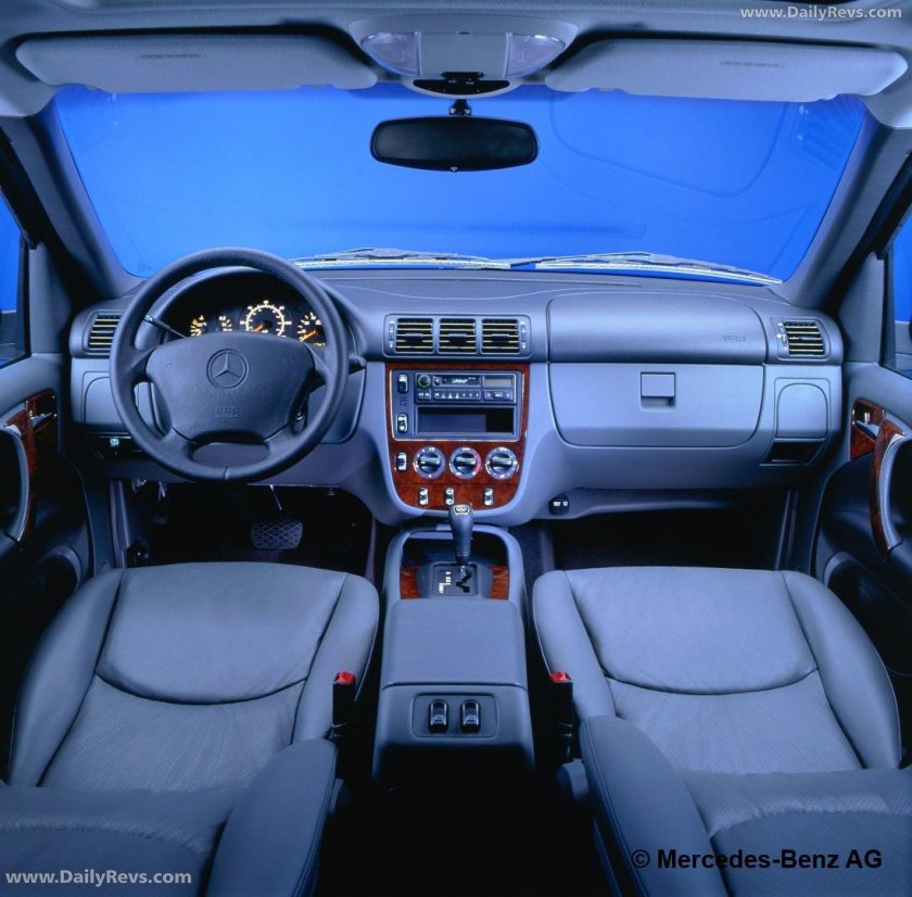 Mercedes-Benz w163 салон