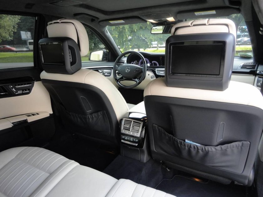 Такси бизнес класса салон