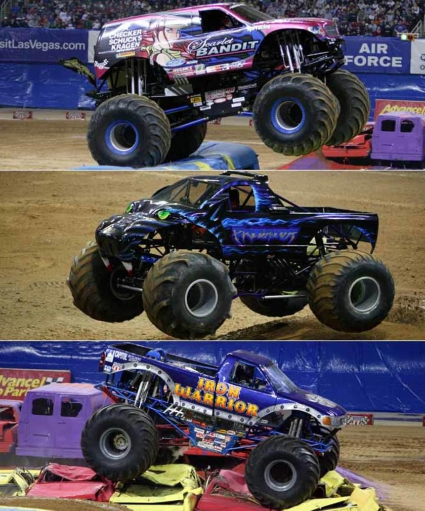 Гоночный монстр трак