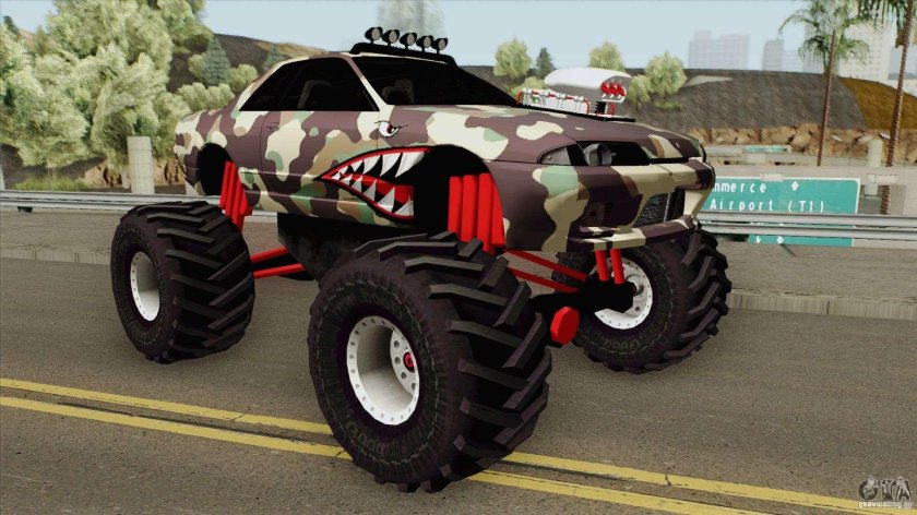 Скайлайн монстр трак