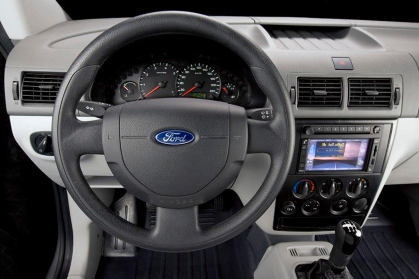 Форд Транзит Коннект 2008 салон