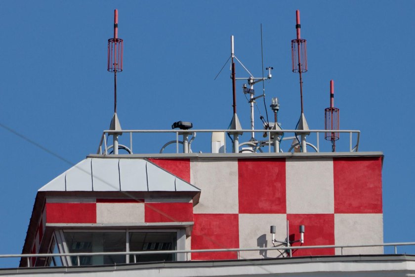 Леерное ограждение вертолетной площадки