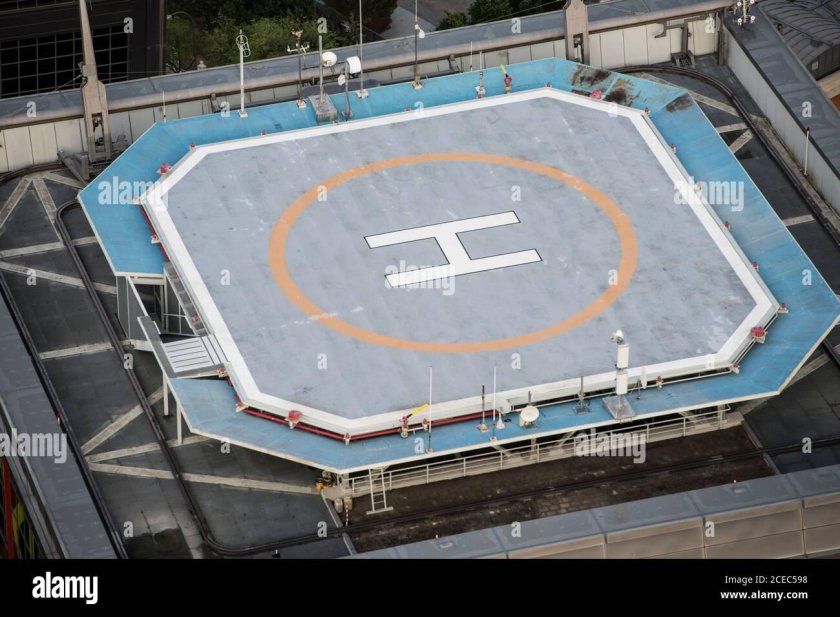 Химки Плаза вертолетная площадка