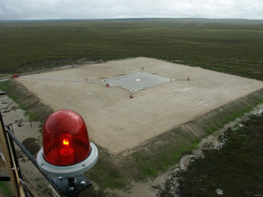 Площадка для вертолета