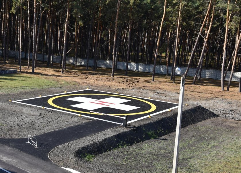 Вертолетная площадка Мегион