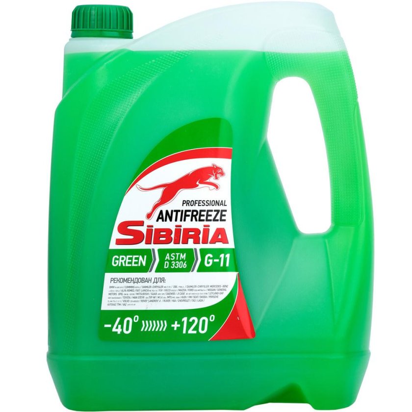 Антифриз СИБИРИЯ 11 зеленый