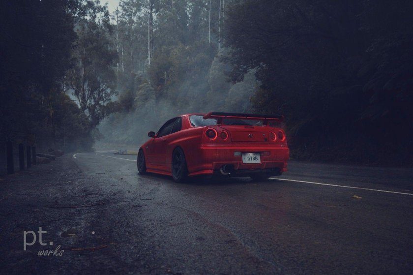 Nissan GTR r34 4k