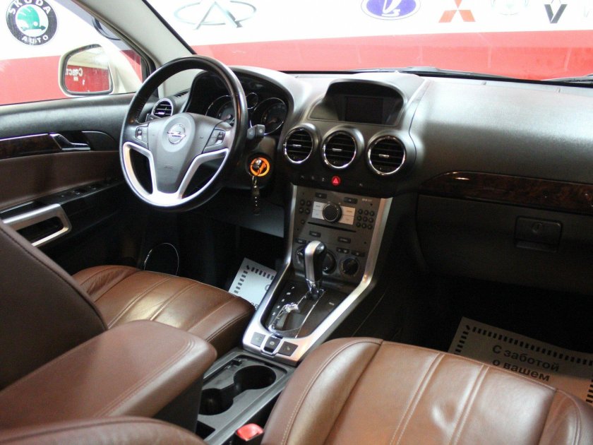 Опель Антара 2014 салон