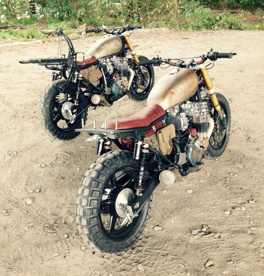 "Кастом Honda cb750 Nighthawk" - мотоцикл Дэрила Диксона