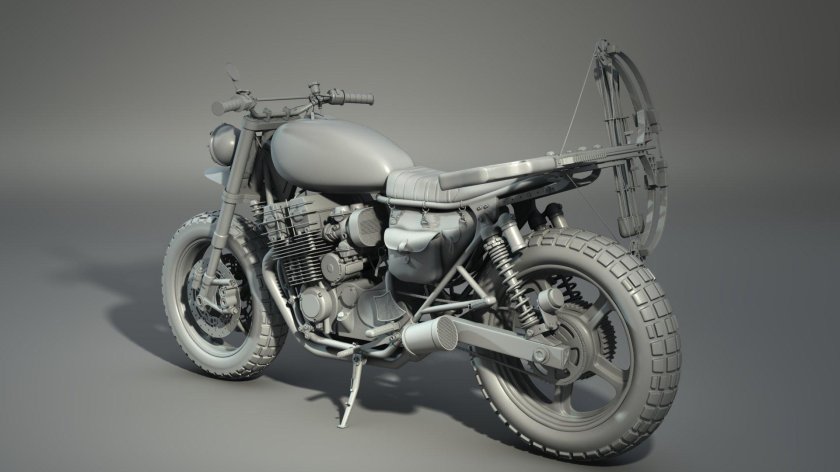 Мотоцикл Дэрила Диксона Honda