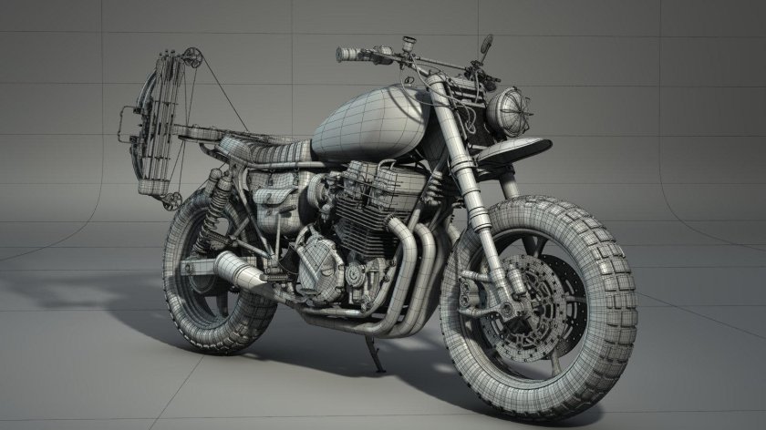 Мотоцикл Дэрила Диксона Honda