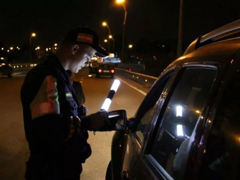 Гаишники ночью