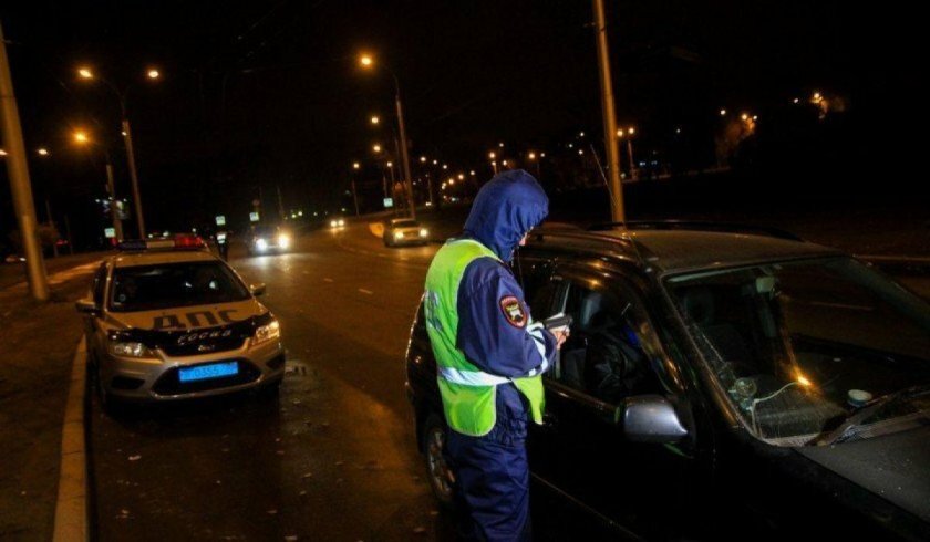 Гаишники ночью