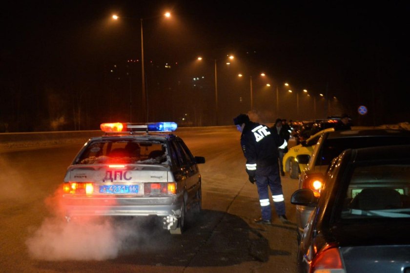 Гаишники ночью