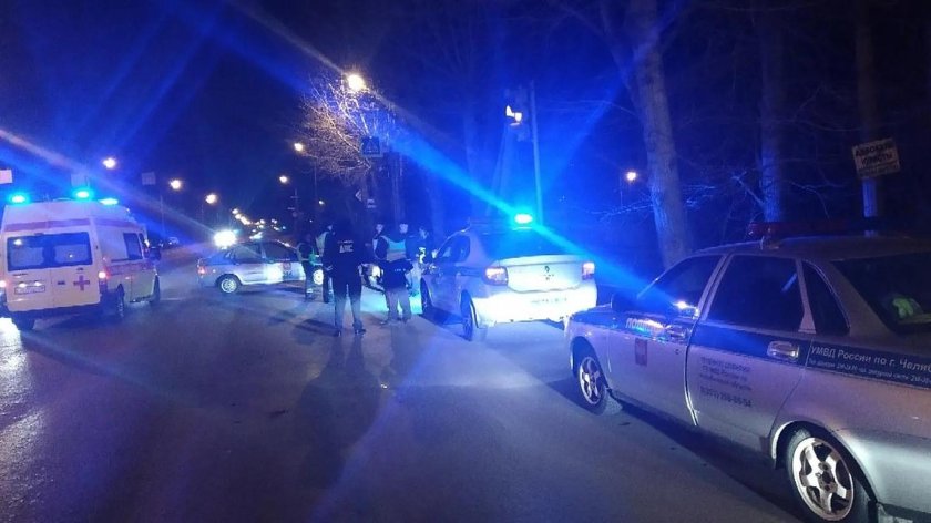 Полиция ночью