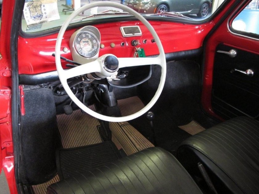 Fiat 500 1968 Interior