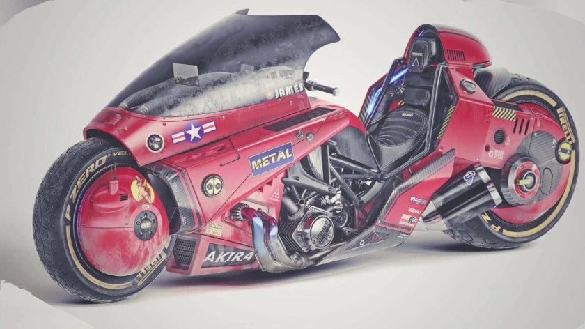 Акира мотоцикл Канеды