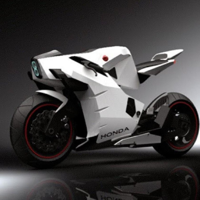 Мотоцикл Хонда футуристичный