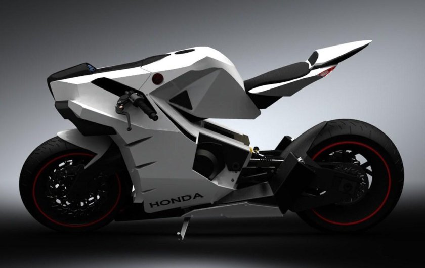 Мотоцикл Хонда футуристичный