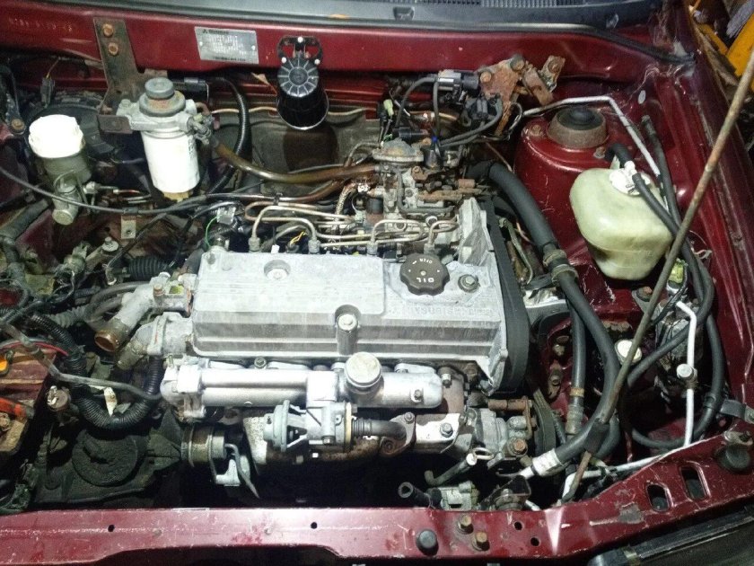 Mitsubishi RVR под капотом