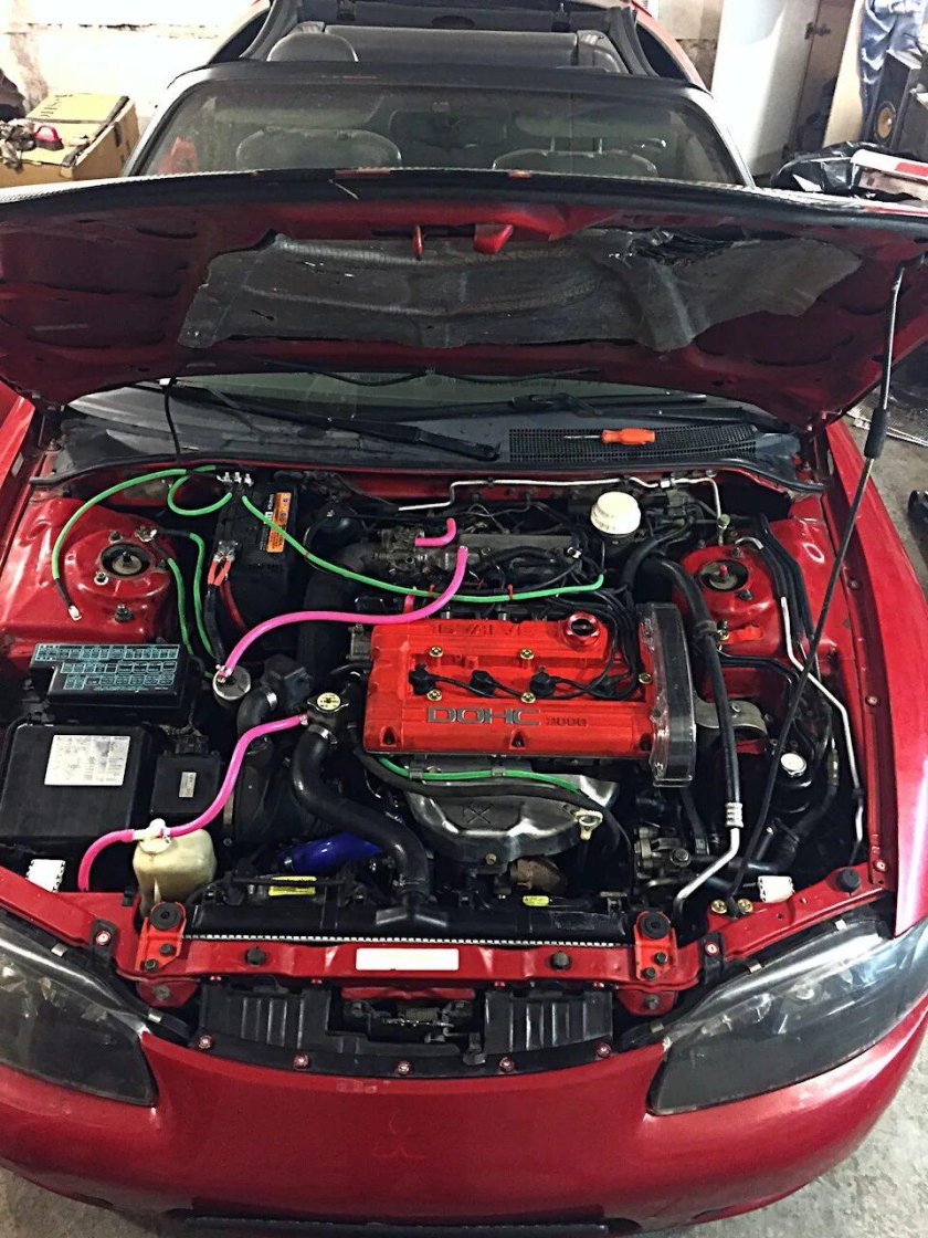 Митсубиси Эклипс под капотом