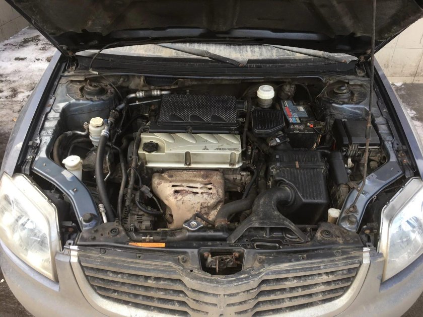 Галант 2002 под капотом