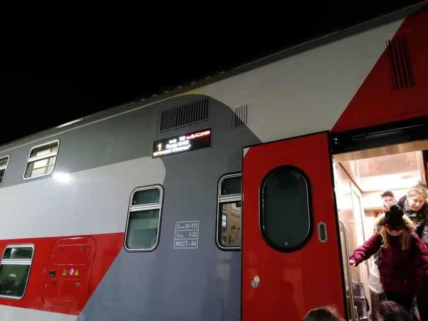 Бетанкур поезд двухэтажный