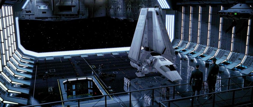 Ангар имперского звездного разрушителя