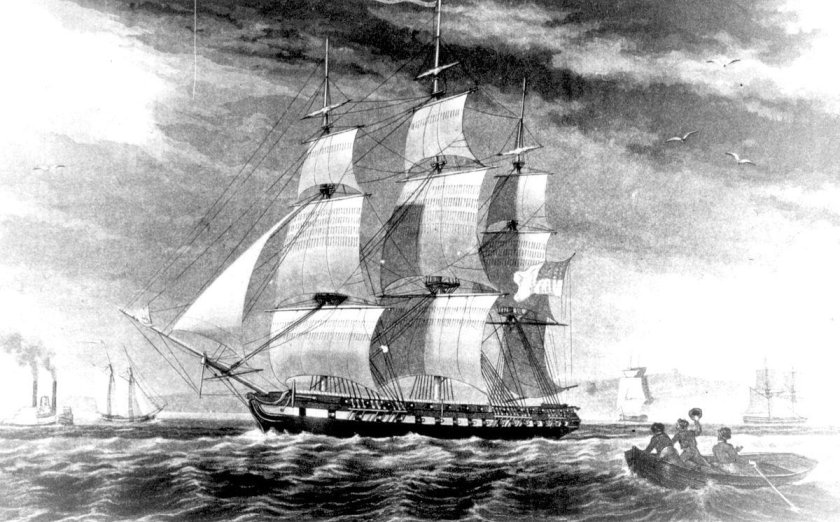 Фрегат крейсер Лазарев