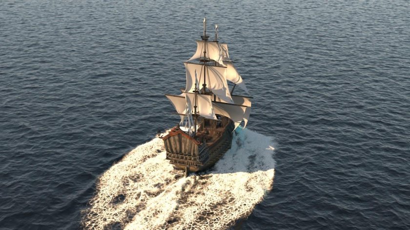 Корабль который плавал в Утриш в 1990 годах