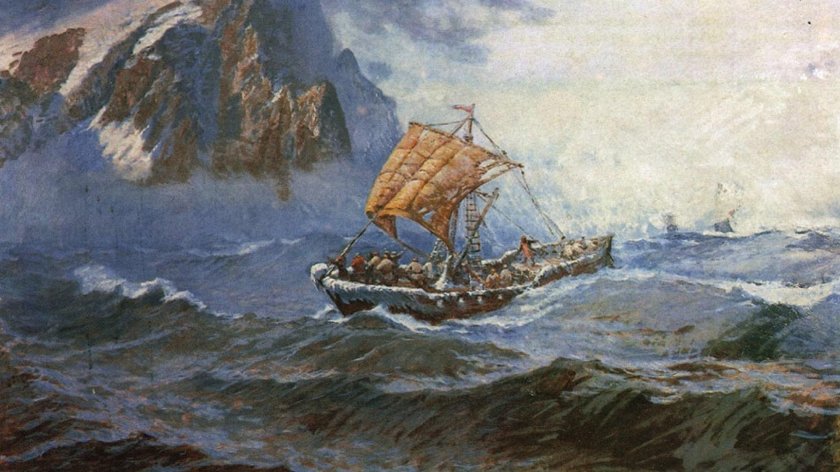 Коч Дежнева корабль