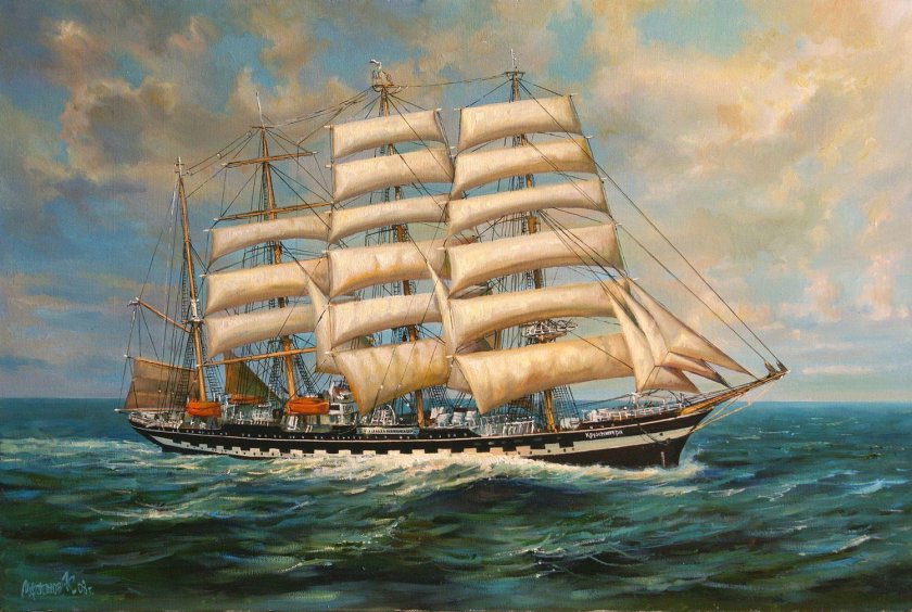 Корабль, Барк Крузенштерн