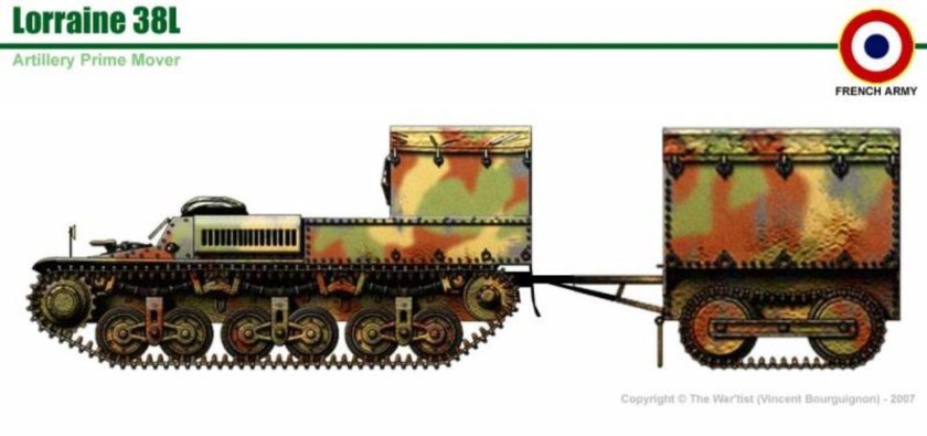 Тягач Lorraine 37l