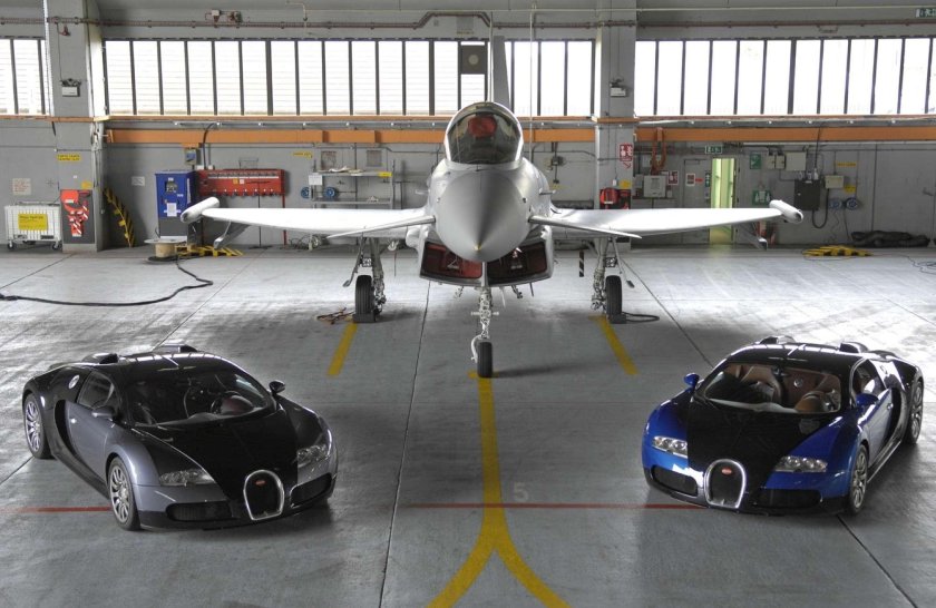 Eurofighter Typhoon and f16