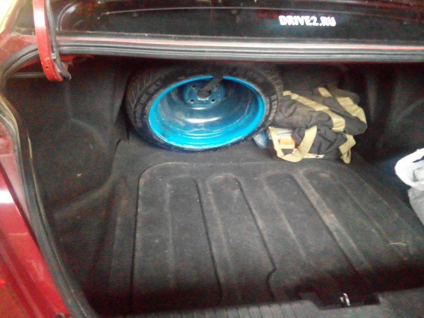 Докатка Лачетти в багажнике