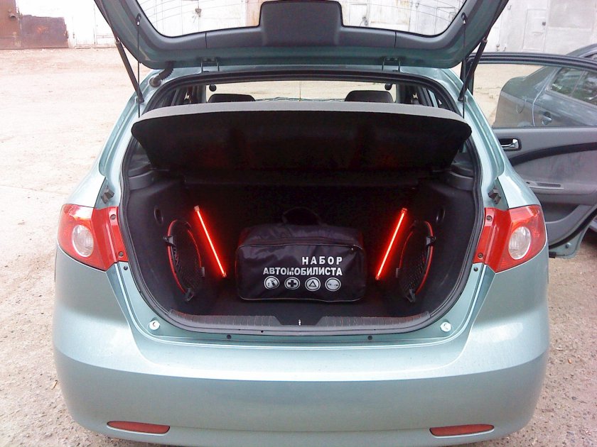 Chevrolet Lacetti хэтчбек багажник