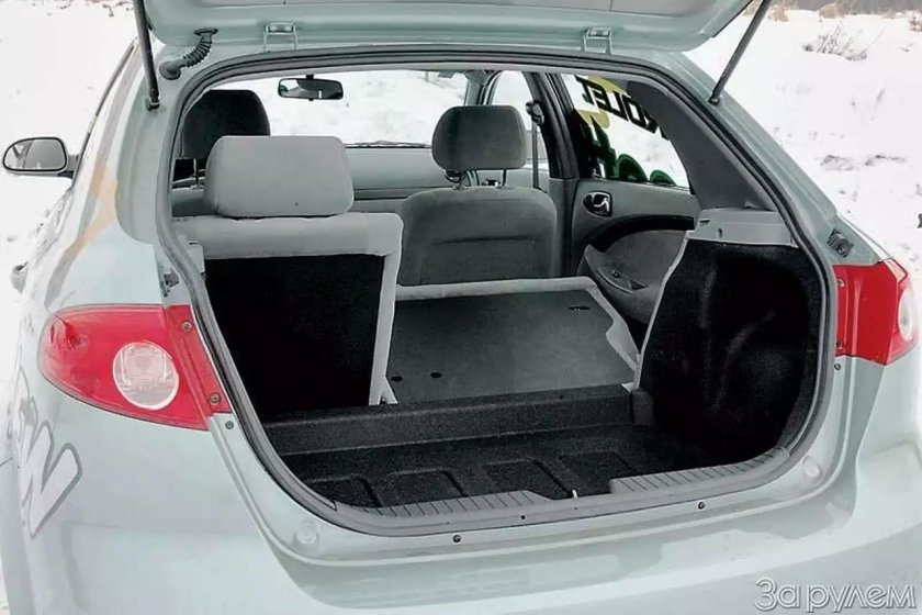 Chevrolet Lacetti хэтчбек багажник