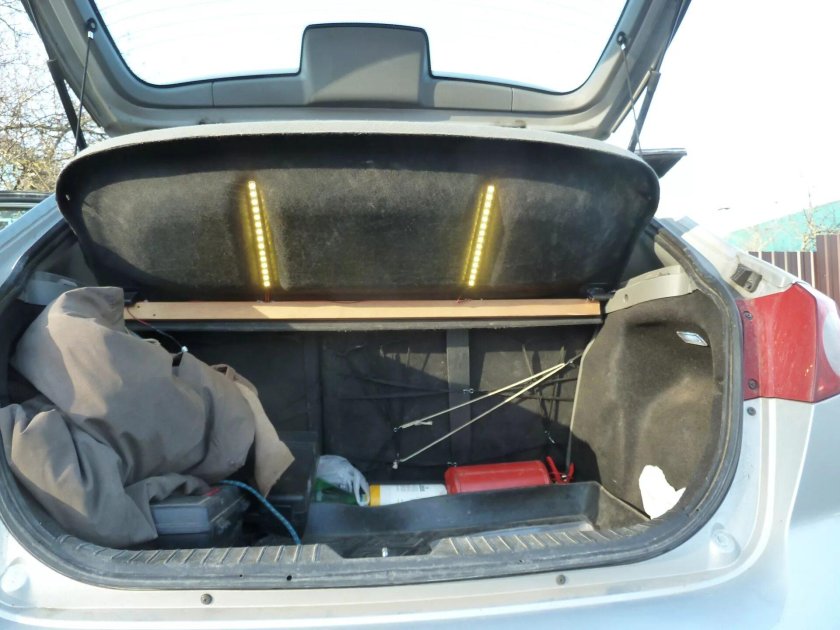 Шевроле Лачетти хэтчбек багажник