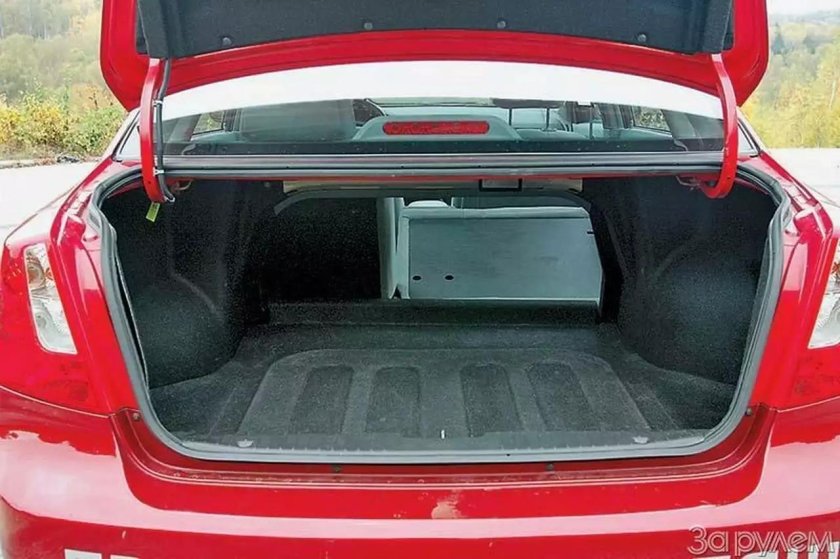 Chevrolet Lacetti, 2008 багажник