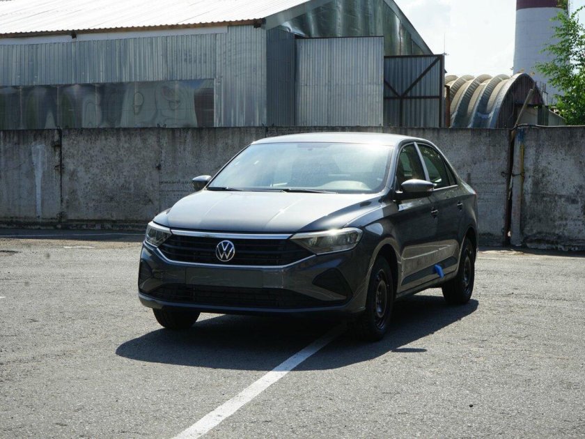 Volkswagen Polo 2020 черный