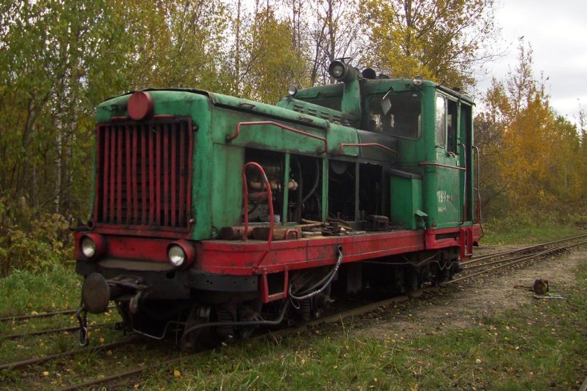 Узкоколейная железная дорога Кимрского торфопредприятия